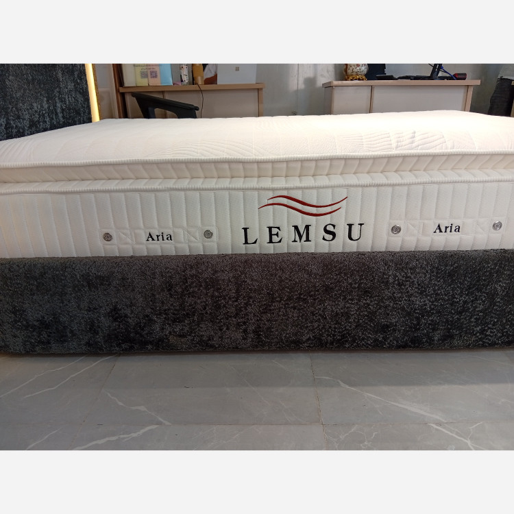 تشک تخت Lemsu سوپرطبی فنری پددار 10سانتی دونفره 160در200