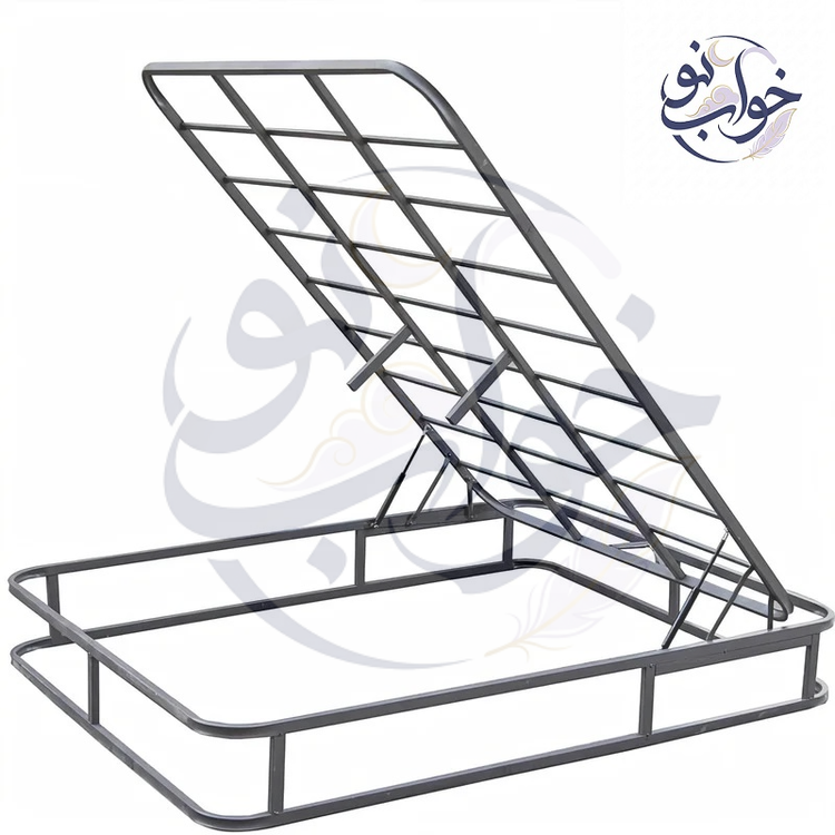 کفی تخت فلزی جکدار تمام کلاف